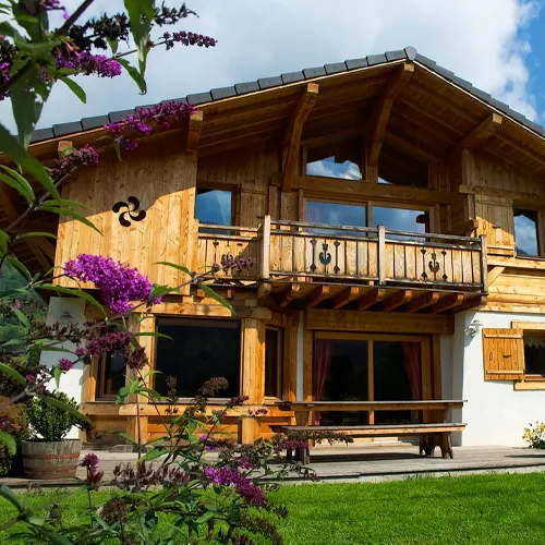 Le chalet Rose des Alpes, location luxe avec spa et piscine à Samoens